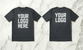 Custom Printed Short Sleeve T-Shirt, Your Logo