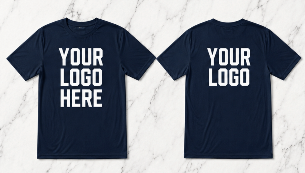 Custom Printed Short Sleeve T-Shirt, Your Logo