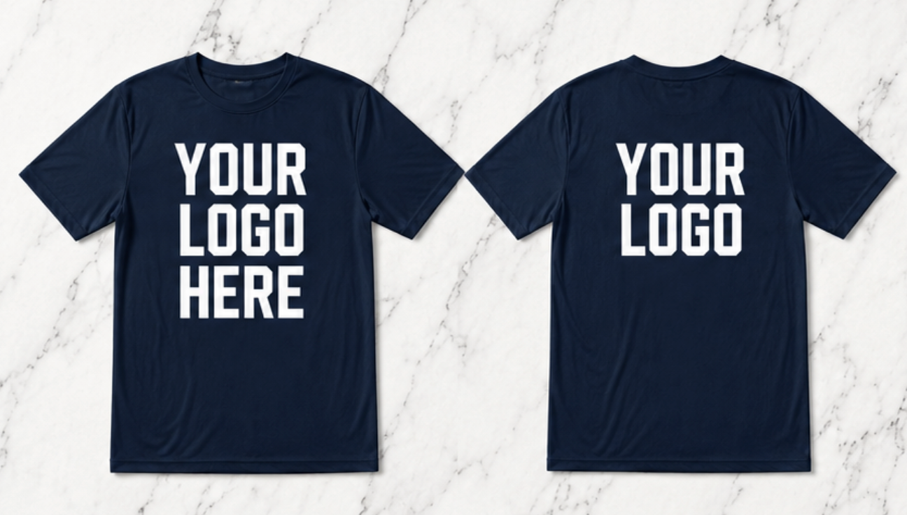 Custom Printed Short Sleeve T-Shirt, Your Logo