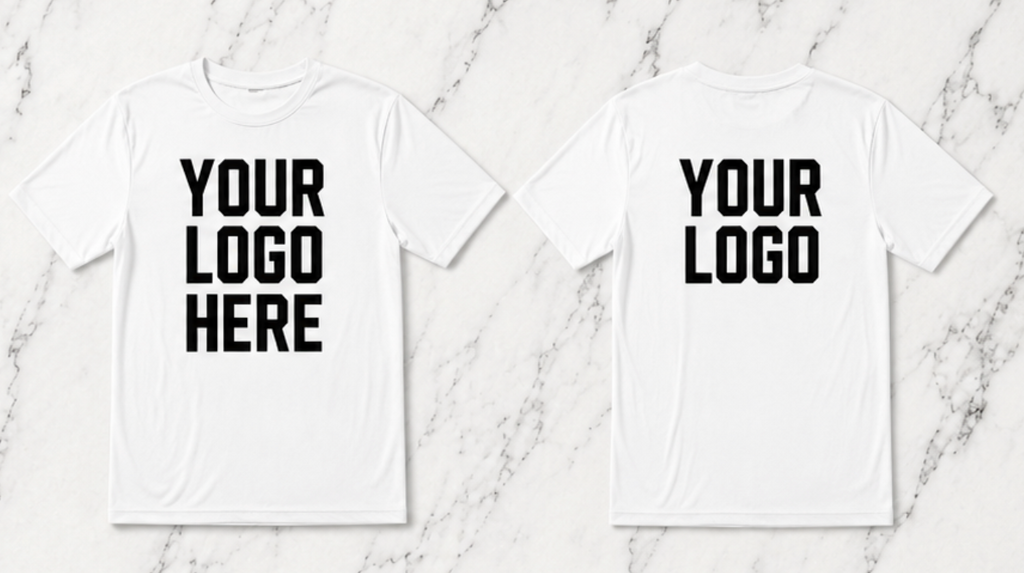 Custom Printed Short Sleeve T-Shirt, Your Logo