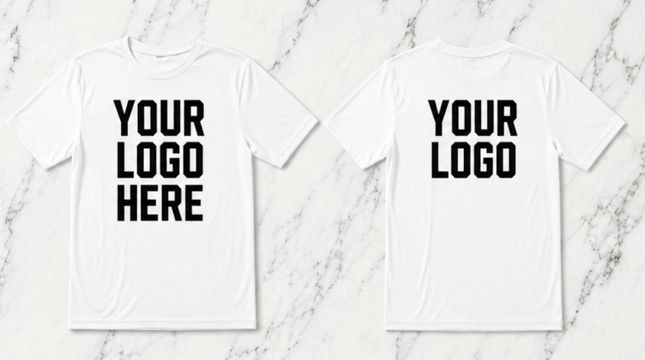 Custom Printed Short Sleeve T-Shirt, Your Logo