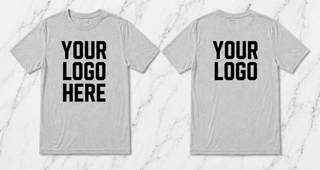 Custom Printed Short Sleeve T-Shirt, Your Logo