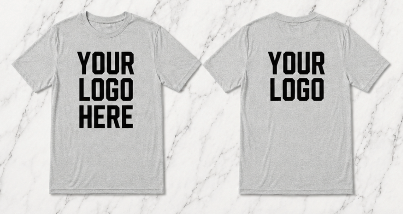 Custom Printed Short Sleeve T-Shirt, Your Logo